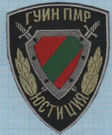 PMR. Transnistria / Patch Abzeichen Parche Ecusson / State Service For The Execution Of Punishments Justice. Police. - Ecussons Tissu