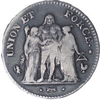 Première République- 5 Francs L'an 7 (1798) Paris - 1795-1799 Directoire