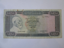 Libya 10 Dinars 1971-1972 Banknote See Pictures - Libië