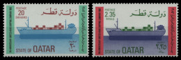 Qatar 1982 - Mi-Nr. 838-839 ** - MNH - Schiffe / Ships - Qatar