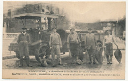 CPA - MARSEILLE (B Du R) - Regouffre, Le Chauffeur De La Benne 15 ... Vous Souhaitent Une Bonne Et Heureuse Année - Cinq Avenues, Chave, Blancarde, Chutes Lavies