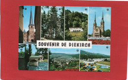 LUXEMBOURG----Souvenir De DIEKIRCH---Multi-vues--voir 2 Scans - Diekirch