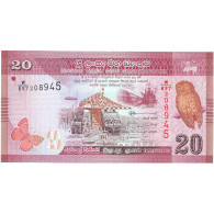 Sri Lanka, 20 Rupees, 2021, 2021-09-15, KM:123a, NEUF - Sri Lanka