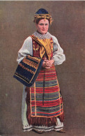 BOSNIE HERZEGOVINE - Une Femme En Tenue Traditionnelle - Colorisé - Carte Postale Ancienne - Bosnia And Herzegovina