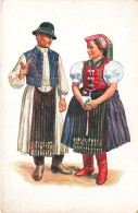 HONGRIE - Un Couple Marié Hongrois - Colorisé - Carte Postale Ancienne - Hungary