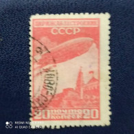 RUSSIE - 1931 PA Yv. N° 24  20k Dirigeable - Used Stamps