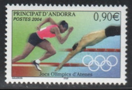 Andorre, Yv 598, Mi 619, **, Jeux Olympiques D'été 2004 - Athènes - Zomer 2004: Athene