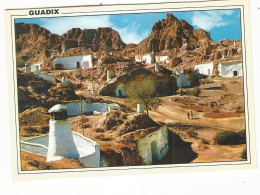 CPM, G.F. Espagne ,N°2005, Quadix , Vista De Cuevas , Ed. Arribas - Cádiz