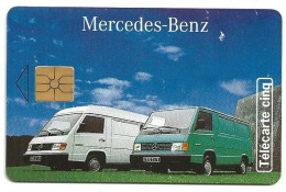 Telecarte Gn 56 Mercedez Benz Utilitaire 50 Unités Luxe GEM - 5 Einheiten