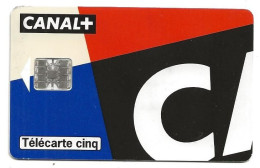 Telecarte Gn 325 Canal + 50 Unités Luxe SC7 - 5 Eenheden