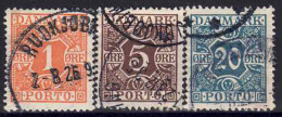 Taxe 9, 11, 13 - Postage Due