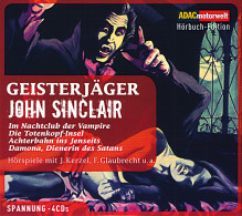 Geisterjäger John Sinclair: Im Nachtclub Der Vampire - Die Totenkopf-Insel - Achterbahn Ins Jenseits - Damona, - CD