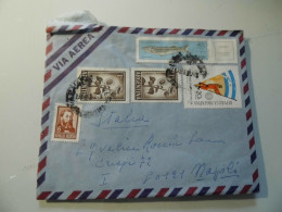 Busta Viaggiata Per L'italia Posta Aerea 1971 - Storia Postale