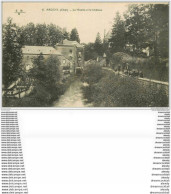 18 ARGENT. Le Moulin Et Le Château Avec écoliers - Argent-sur-Sauldre