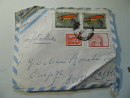 Busta Viaggiata Per L'italia Posta Aerea 1972 - Brieven En Documenten