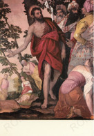 CARTOLINA  ROMA,LAZIO-GALLERIA BORGHESE-VERONESE (PAOLO CALIARI 1528-1588)-LA PREDICA DEL BATTISTA-STORIA,NON VIAGGIATA - Mostre, Esposizioni