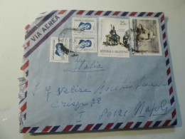 Busta Viaggiata Per L'italia Posta Aerea 1971 - Storia Postale