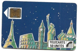 Telecarte F 59A Monttessuy 50 Unités Luxe SC4 On - 1989