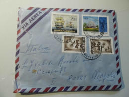 Busta Viaggiata Per L'italia Posta Aerea 1970 - Storia Postale