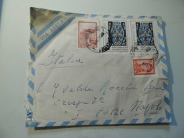 Busta Viaggiata Per L'italia Posta Aerea 1971 - Storia Postale