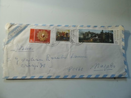 Busta Viaggiata Per L'italia Posta Aerea 1971 - Storia Postale