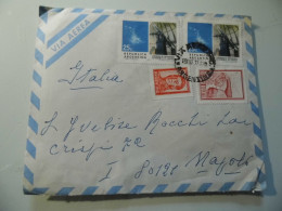 Busta Viaggiata Per L'italia Posta Aerea 1972 - Storia Postale