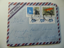 Busta Viaggiata Per L'italia Posta Aerea 1971 - Storia Postale