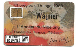 Telecarte F 23 Wagner 50 Unités SC3 - 1987