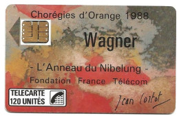 Telecarte F 24 Wagner 120 Unités Luxe SC3 - 1987