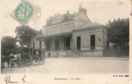 [-5%] FRANCE - Tonnerre - Vue Générale De La Gare - Carte Postale Ancienne - Tonnerre