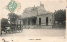 FRANCE - Tonnerre - Vue Générale De La Gare - Carte Postale Ancienne - Tonnerre