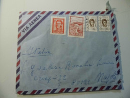 Busta Viaggiata Per L'italia Posta Aerea 1972 - Cartas & Documentos