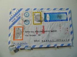 Busta Viaggiata Per L'italia Posta Aerea 1980 - Lettres & Documents