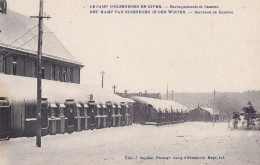 MUST  Elsenborn Camp En Hiver Barraquements Et Caserne - Elsenborn (Kamp)