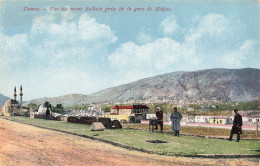 SYRIE - Damas - Vue Du Mont Salhieh Prise De La Gare De Hidjaz - Carte Postale Ancienne - Siria