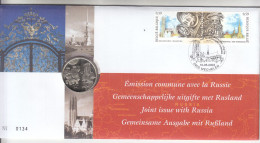 Belgique - Numislettre De 2003 - émission Commune Belgique Russie - Espace - Cloches - - Numisletters