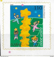 2000  Deutschland Germany   Mi. 2114 ** MNH  Booklet Stamp  EUROPA  Kinder Bauen Sternenturm - Ungebraucht