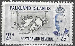 AMERICA  #  FALKLAND ISLANDS  FROM 1952  STAMPWORLD 105 - Islas Malvinas