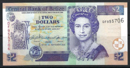 Belize 01.09.2007 Banknote $2 Dollars P-66c UNC + FREE GIFT - Belize