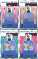 318220 MNH QATAR 1992 20 ANIVERSARIO DEL EMIR - Qatar