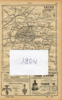 ANNUAIRE - 92 - Département Hauts-de-Seine BOURG La REINE Années1904+1907+1914+1929+1938+1947+1954+1972 édition D-Bottin - Elenchi Telefonici