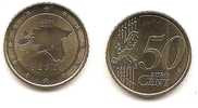 Estonia Estonian  2011 EURO Coin 50 Cent - Estonie