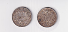 Silbermünze Kaiserreich 1 Mark 1908 F Jäger Nr. 17 /60 - Andere - Europa