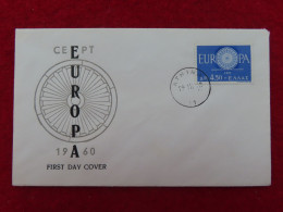 Griechenland 746 Ersttagsbrief 19. IX. 1959, Europa (Nr. 234 ) - Storia Postale