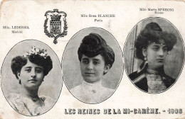 FANTAISIES - Femmes - Les Reines De La Mi-carème -  Carte Postale Ancienne - Frauen