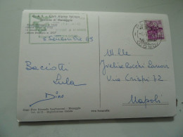 Cartolina Viaggiata "C.A.I. SEZIONE DI MENAGGIO - Rifugio Menaggio" 1963 - Alberghi & Ristoranti