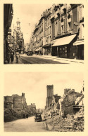 Caen * Ww2 Guerre 39/45 War Bombardements * Rue St Jean Vers St Pierre - Caen