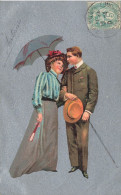 COUPLES - Couple Se Regardant - Carte Postale Ancienne - Coppie