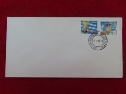 Griechenland 1696 - 1697 Ersttagsbrief 7. X. 1988, 75. Jahrestag Angliederung-Befreiung Epirus,Makedonnien (Nr. 239 ) - Storia Postale