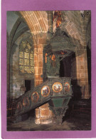 29 LOCRONAN  L'église La Chaire à Prêcher Dont Les Médaillons Illustrent La Vie De Saint Ronan - Locronan
